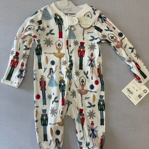 Carter's Festive Nutcracker Print Footie